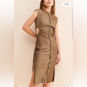 Free People Find Me Now Midi Dress